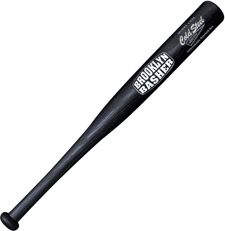 Photo 1 of Cold Steel 92BSBZ Brooklyn Basher Mini Baseball Bat (24-Inch, Black)