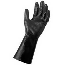 Photo 1 of 12 Black Pairs Grease Monkey Pro Cleaning Reusable Long Cuff Neoprene Gloves Small-Medium