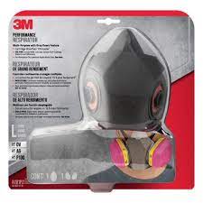 Photo 1 of 3M Professional Multi-Purpose Respirator Black Drop Down 
