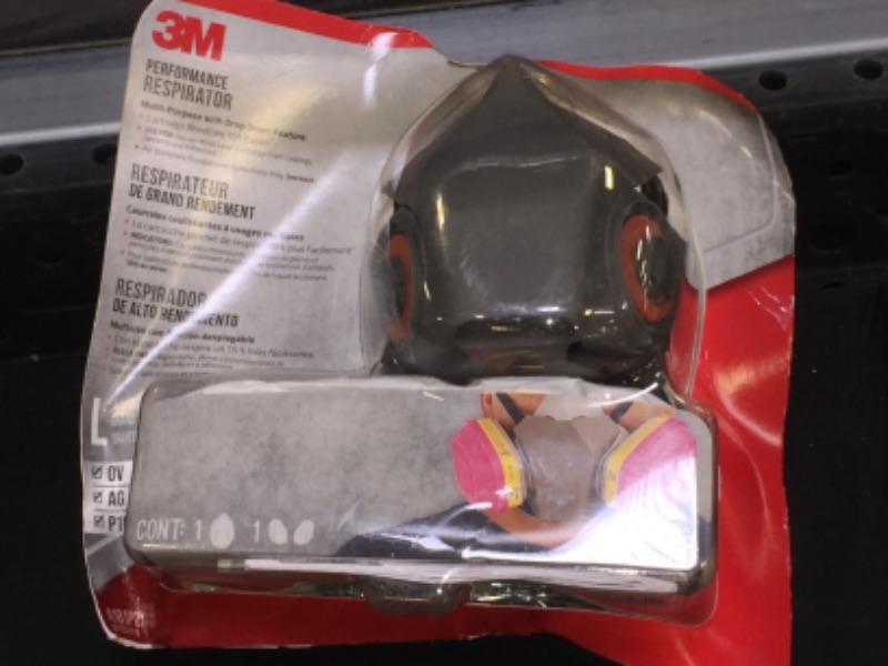 Photo 2 of 3M Professional Multi-Purpose Respirator Black Drop Down 