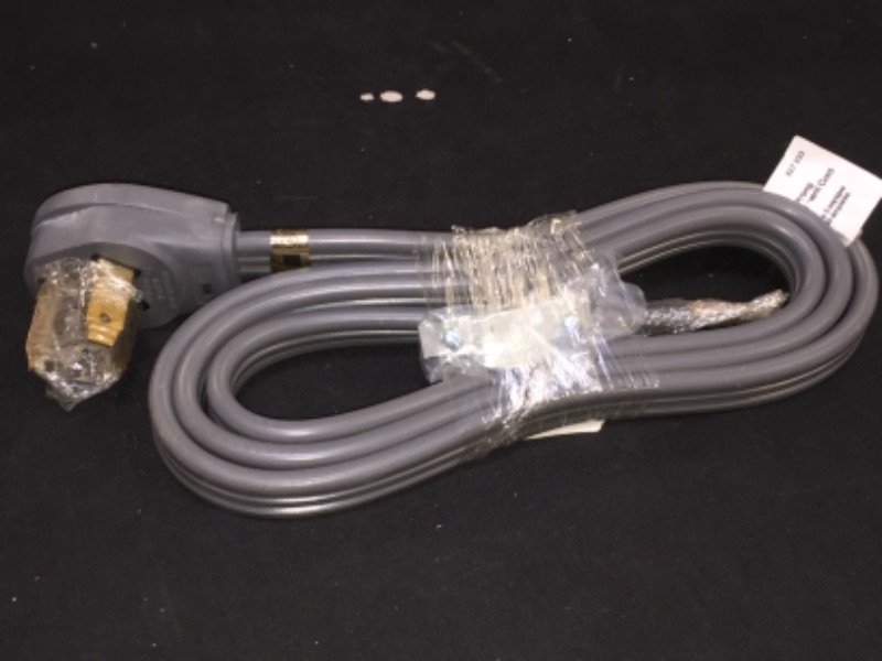 Photo 2 of 6 ft. 10/3 3-pole 3-Wire  SRDT 30 Amp 125/250 Dryer Replacement Cord 627-833