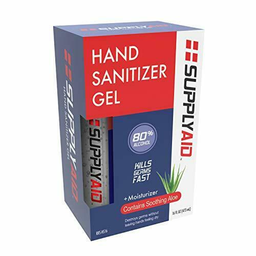 Photo 1 of Hand Sanitizer Gel 16oz 80% Alcohol 4 Pack 