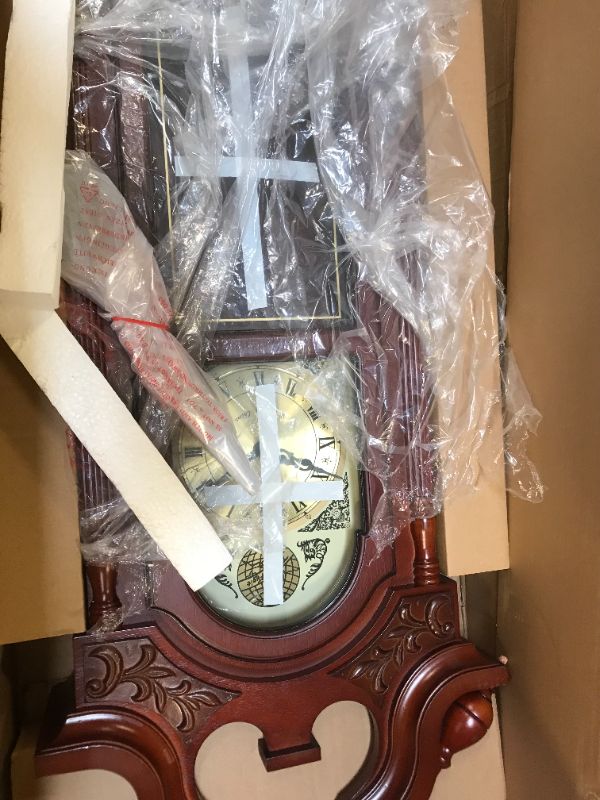 Photo 2 of Bedford Clock Collection Pendulum and Chime Wall Clock