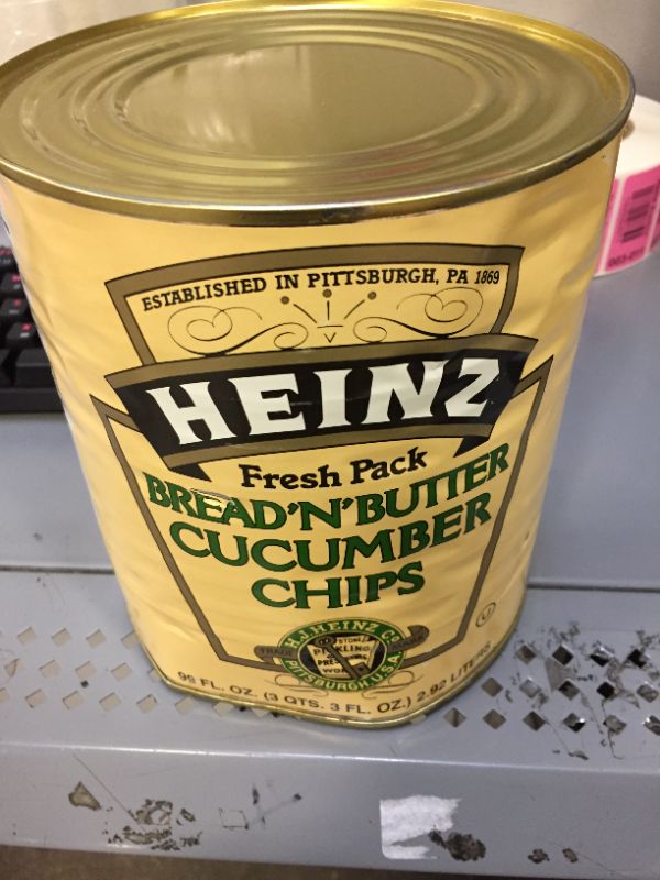 Photo 2 of Heinz North America Heinz Cucumber Chips, 99 oz