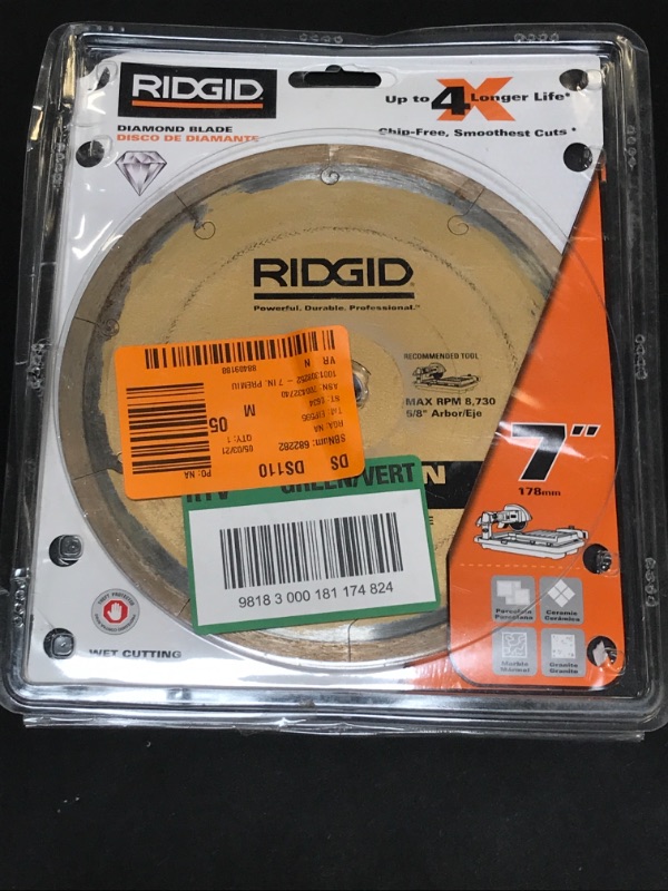 Photo 2 of 7 in. Premium Tile Diamond Blade