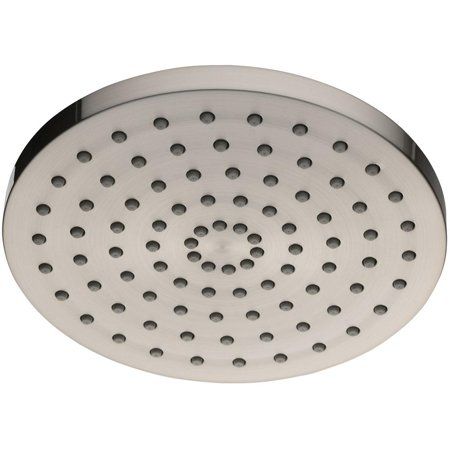 Photo 1 of  Glacier Bay 1-Spray 8 in. Round Showerhead in Brushed Nickel