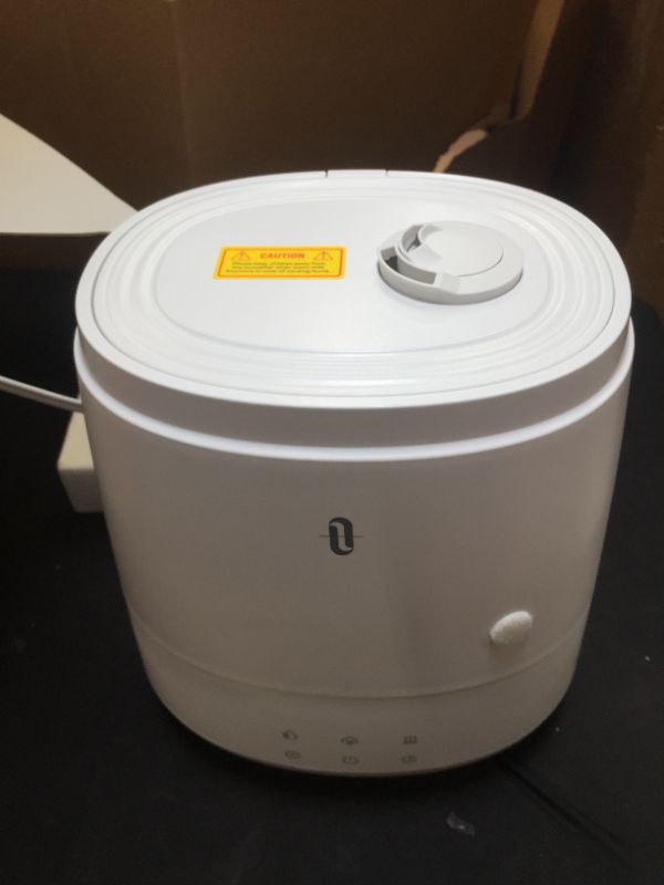 Photo 1 of top-fill hybrid ultrasonic humidifier 