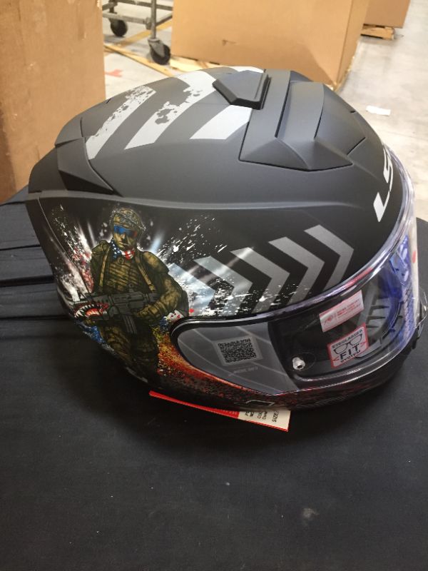 Photo 3 of LS2 Helmets Assault Full Face Motorcycle Helmet W/SunShield
