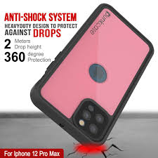 Photo 1 of iPhone 12 Pro Max Slim Portable Protective Case - Pink