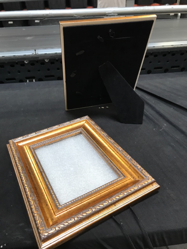 Photo 2 of Antique gold photo frames 2-Pack 8x10