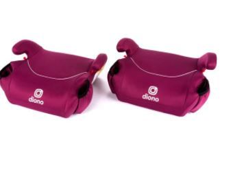 Photo 1 of Diono Solana 1 Backless Booster Car SEAT, Pack of 2 Pink
