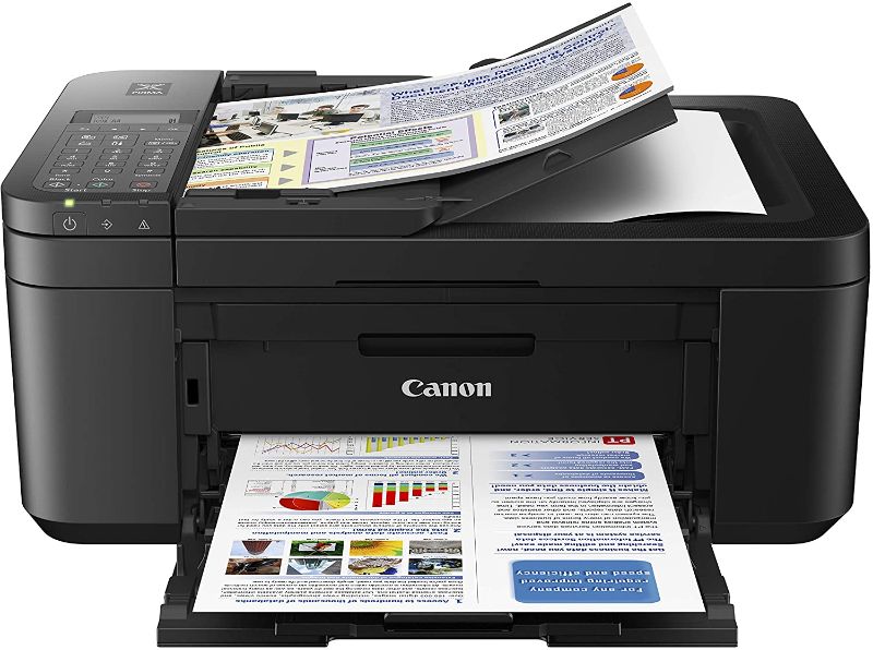 Photo 3 of Canon PIXMA TR4520 Wireless All in One Photo Printer with Mobile Printing, Black, Works with Alexa
