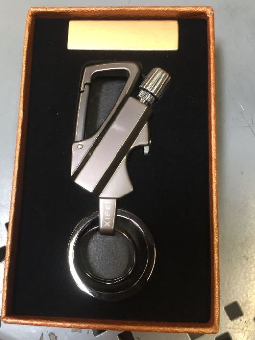 Photo 1 of XIFEI Keychain Bottle Opener and Matchstick Fire Starter Great Kerosene Refillable Keychain Lighter
2 LIGHTERS