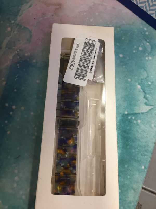 Photo 1 of CSVK Compatible for Apple Watch Band 42mm 44mm Resin Band Men Women Compatible with iWatch Series 5 4 3 2 1 Band