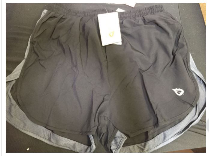 Photo 1 of baleaf mens quick dry lightweight running shorts black small