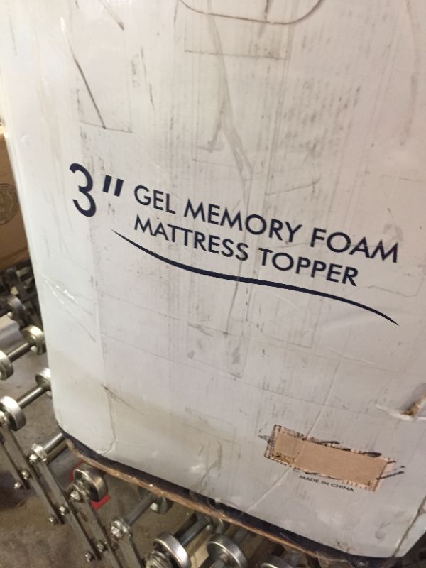 Photo 1 of 3 inch gel memory foam mattress topper size king 