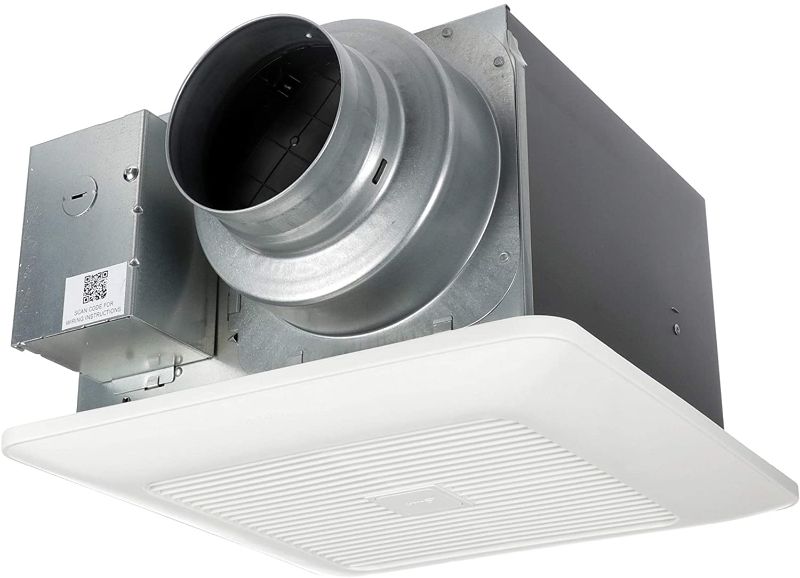 Photo 1 of Panasonic FV-0511VKS2 WhisperGreen Select Ventilation Fan with Speed Controls, 50-80-110 CFM
