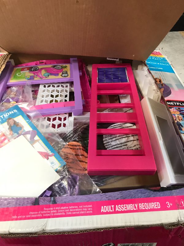 Photo 1 of Barbie Dreamhouse Dollhouse with Wheelchair Accessible Elevator