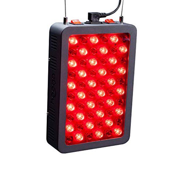 Photo 1 of Red Light Therapy Device by Hooga, 660nm 850nm, Near Infrared LED Light Therapy Lamp Panel, 60 LEDs, Clinical Grade, High Power for Energy, Pain, Skin, Beauty, Anti-Aging, Performance. HG300.
