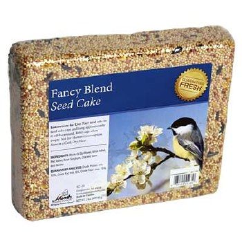 Photo 1 of 8 pack Fancy Blend 2lb Seed Cake, cubes broken up