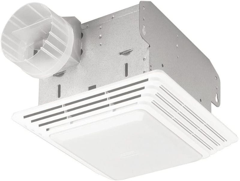 Photo 1 of Broan-NuTone 50 CFM Ceiling Bathroom Exhaust Fan with Light