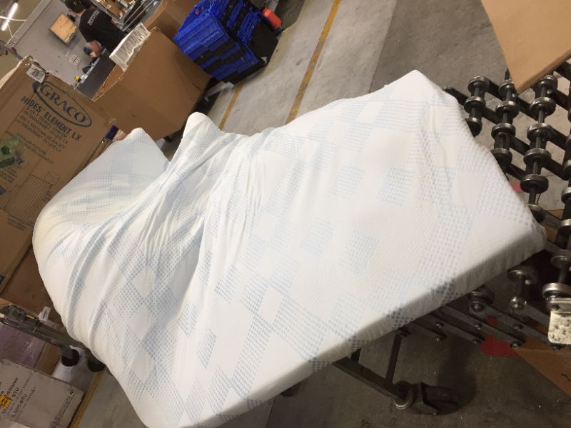 Photo 1 of Maxzzz 2 Inch Memory Foam Mattress Topper, Gel Mattress Topper Full Size Ventilated Design Cooling Bed Topper With Removable Cover