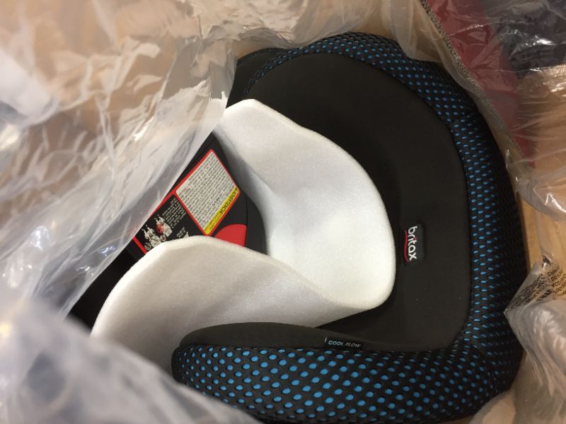 Photo 2 of Britax Highpoint 2 Stage Belt-Positioning Backless Booster Car Seat CF Teal NEW
