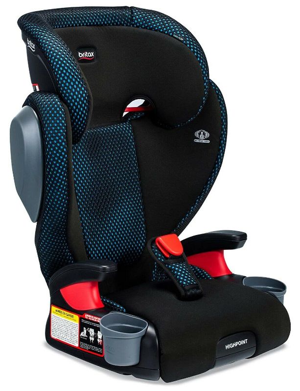 Photo 1 of Britax Highpoint 2 Stage Belt-Positioning Backless Booster Car Seat CF Teal NEW
