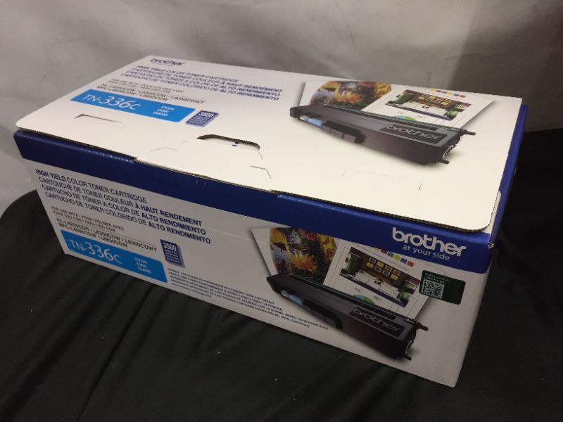 Photo 2 of Brother TN-336 Cyan High Yield Toner Cartridge (TN336C)