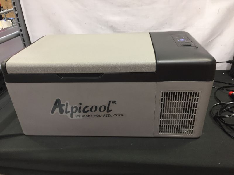 Photo 5 of Alpicool C15 Portable Refrigerator 16 Quart(15 Liter) Vehicle, Car, Truck, RV, Boat, Mini Fridge Freezer for Driving, Travel, Fishing, Outdoor -12/24V DC
