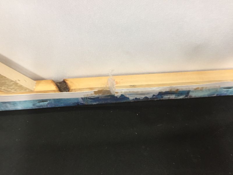 Photo 1 of 19 1/2"X 19 1/2" PIANTING (ITEM HAS SOME TEAR ON THE BACK)