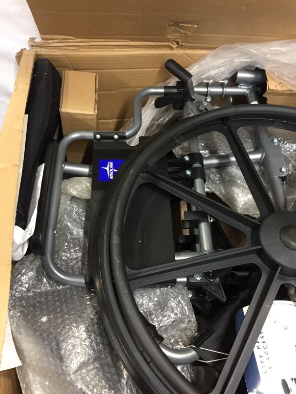 Photo 4 of Medline K4 Lightweight Wheelchair with Flip-Back