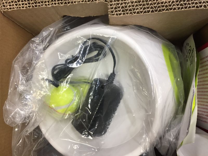 Photo 1 of AFP Automatic Dog Ball Launcher Interactive Puppy Pet Ball Indoor Thrower Machine for Small and Medium Size Dogs, 3 Balls Included (2 inch)
