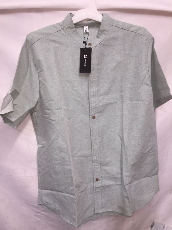 Photo 1 of button shirt green xl