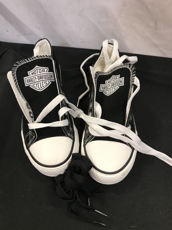 Photo 1 of GENERIC WOMENS SHOES SIZE 6 WHITE AND BLACK LACES INCLUDED 