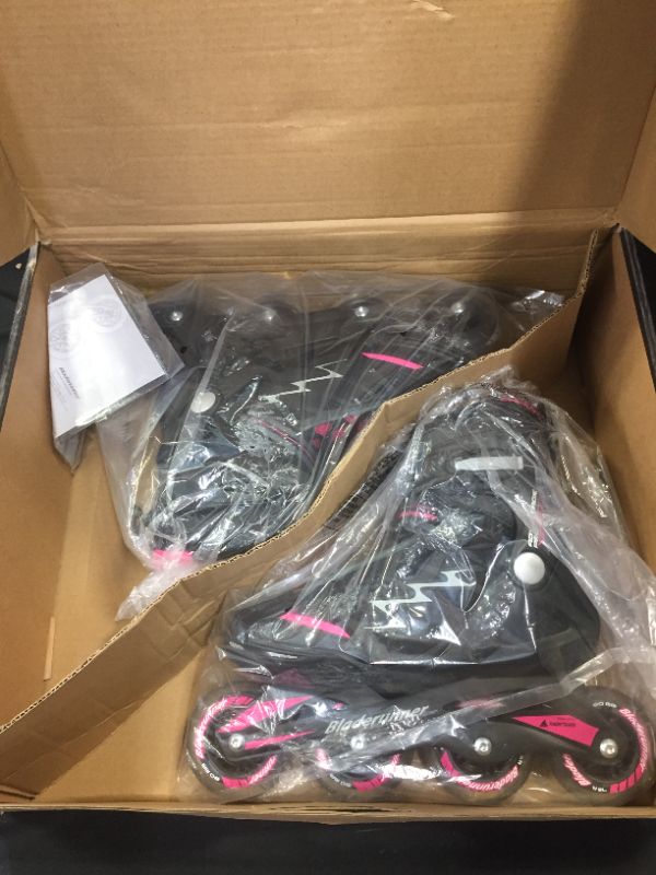 Photo 2 of Bladerunner by Rollerblade Advantage Pro XT Women's Adult Fitness Inline Skate, Pink and Black Inline Skates
SIZE 8