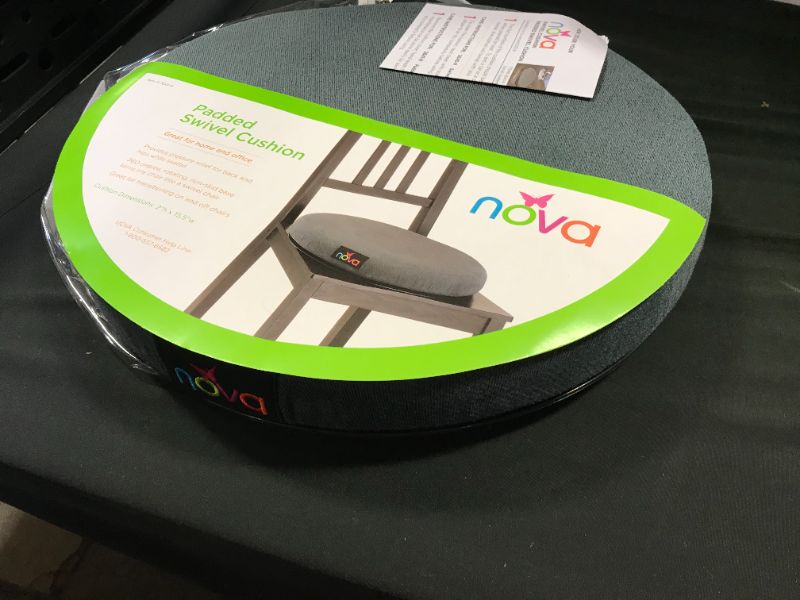 Photo 2 of NOVA Swivel Seat Cushion for Car or Chair, 360 Degree Pivot Disc for Easy Transfer, 2” Thick Cushion with Removable Cover
