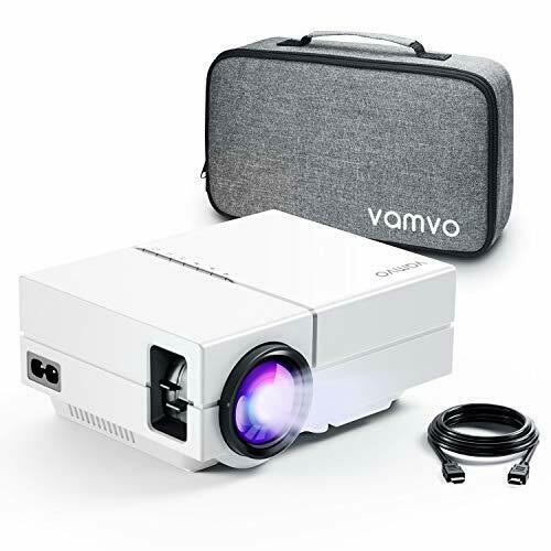 Photo 2 of Vamvo Movie Projector Portable Projector with Dolby Digital Plus Support 1080
