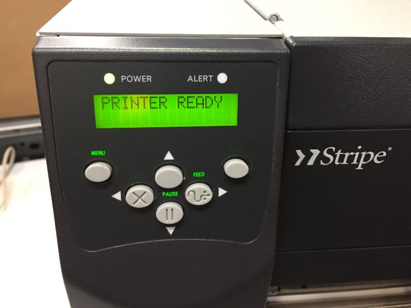 Photo 2 of Zebra S4M Direct Thermal Label Printer with USB, Serial and Parallel Ports, 6 in/s Print Speed, 203 dpi Print Resolution, 4.09" Print Width, 110/220 VAC