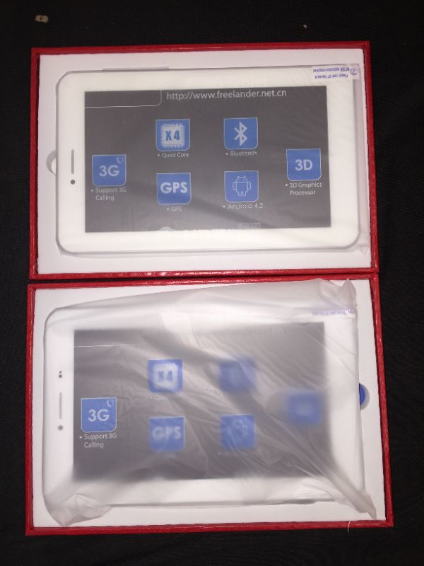 Photo 1 of NEW No chargers included---FREELANDER PX1 TABLET 3G 8GB 7" ANDROID 4.2 ---2 PACK
 