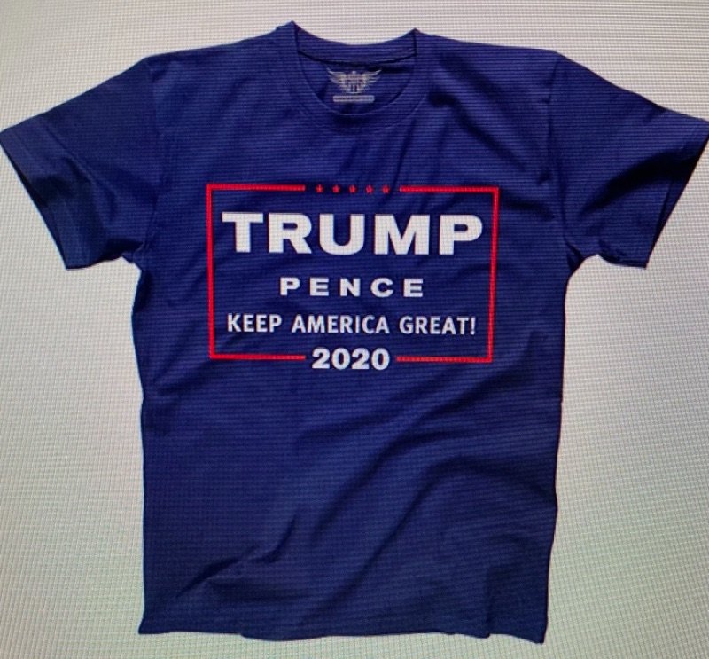 Photo 1 of GunShowTees Men's Donald Trump Campaign 2020 Shirt Keep America Great - XL, Navy