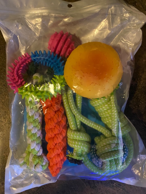 Photo 1 of 8 Piece Dog Chew Toys for Puppies