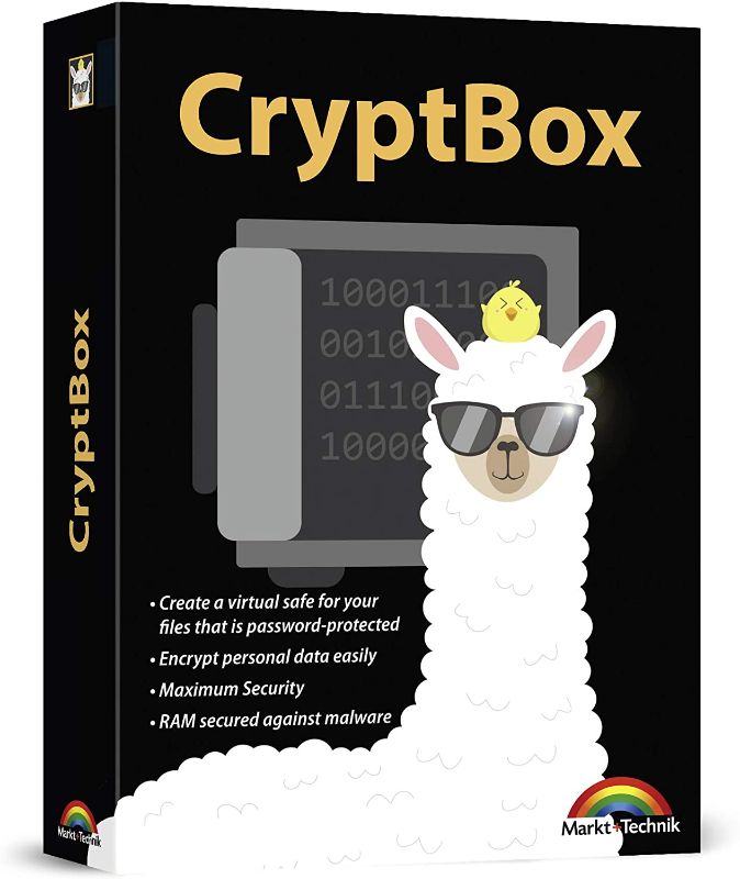 Photo 1 of 
CryptBox - Encrypt personal data easily - Maximum Security - Keep your confidential files 100% safe