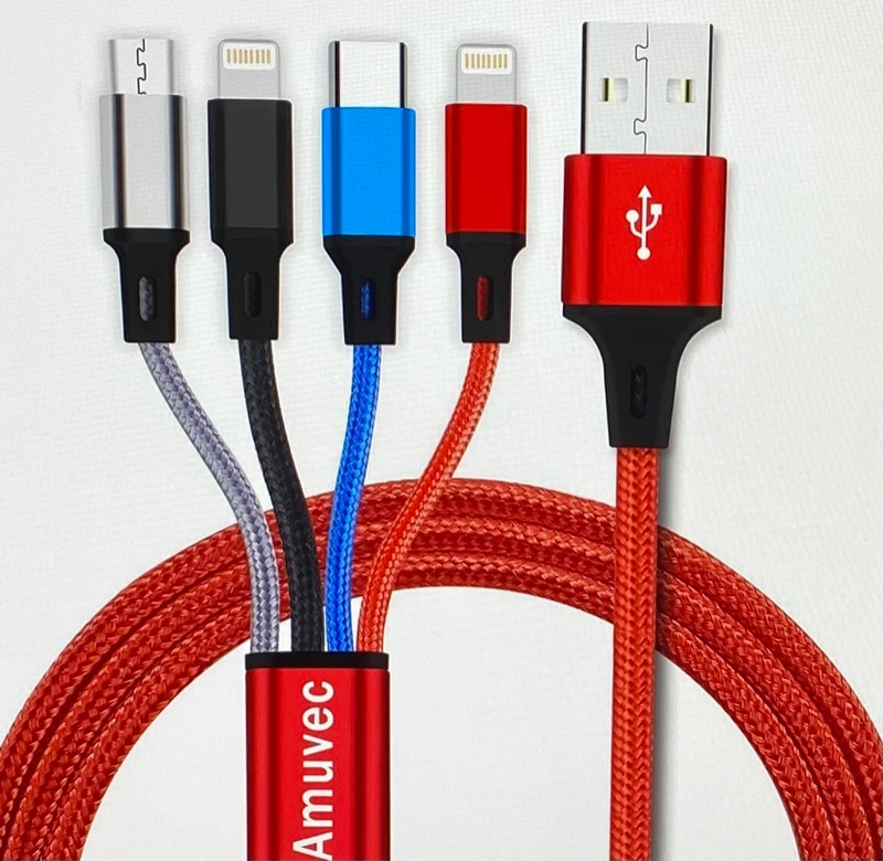 Photo 1 of 2 Pack - AMUVEC Multi Charging Cable