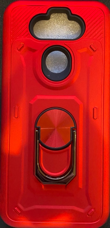 Photo 1 of Protective Phone Case (Red) with Kick Stand