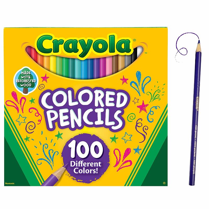 Photo 1 of Crayola 100ct Sharpened Colored Pencils