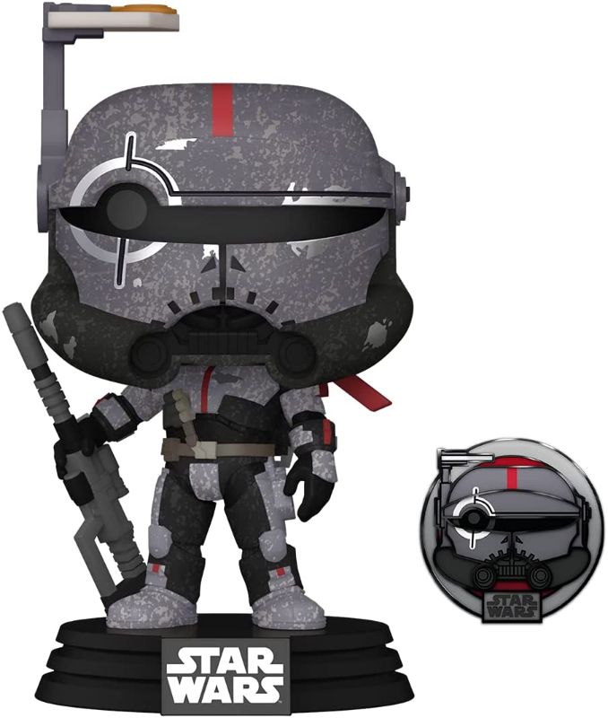 Photo 1 of Funko Pop and Pin! Star Wars: Bad Batch - Crosshair (Kamino) Across The Galaxay, Amazon Exclusive