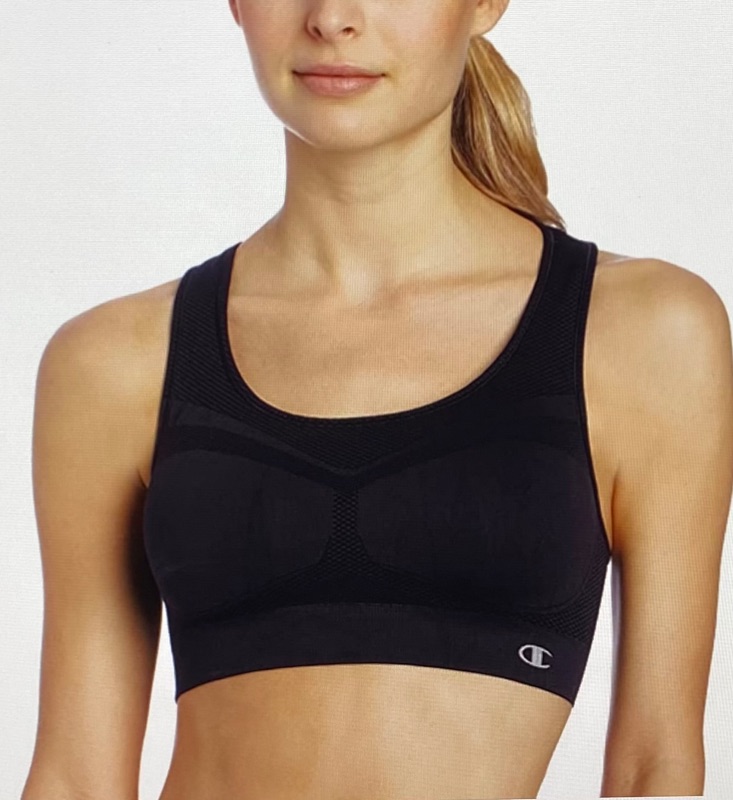 Photo 1 of Champion Women's Freedom Seamless Racerback Sport Bra (Large)