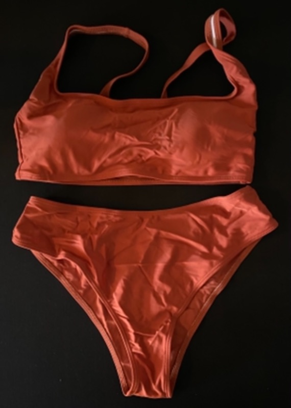 Photo 1 of Women's Two Piece Solid Bikini (Size Medium)