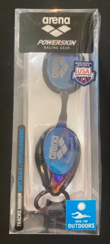 Photo 1 of Arena Tracks Swim Goggles for Men and Women